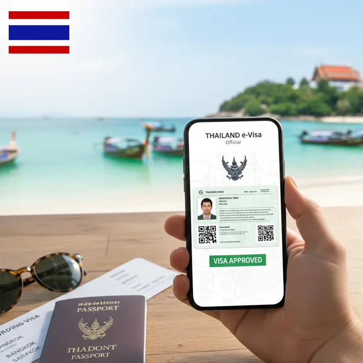 استخراج فيزا تايلاند اون لاين والموافقة على التأشيرة الالكترونية قبل السفر مع شركة الصقر للتأشيرات